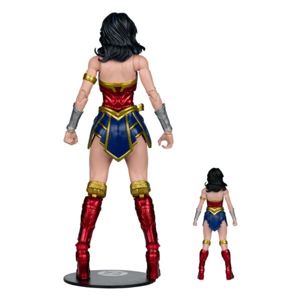 DC Justice League Monsterverse DC Multiverse Akció Figuras 2-Pack Wonder Woman Vs. Atomic Blast Godzilla 18 cm