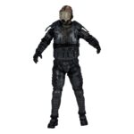 The Walking Dead  Akció Figura Gas Mask Zombie (Season 4) 13 cm