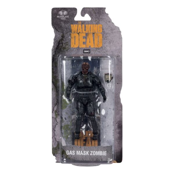 The Walking Dead  Akció Figura Gas Mask Zombie (Season 4) 13 cm