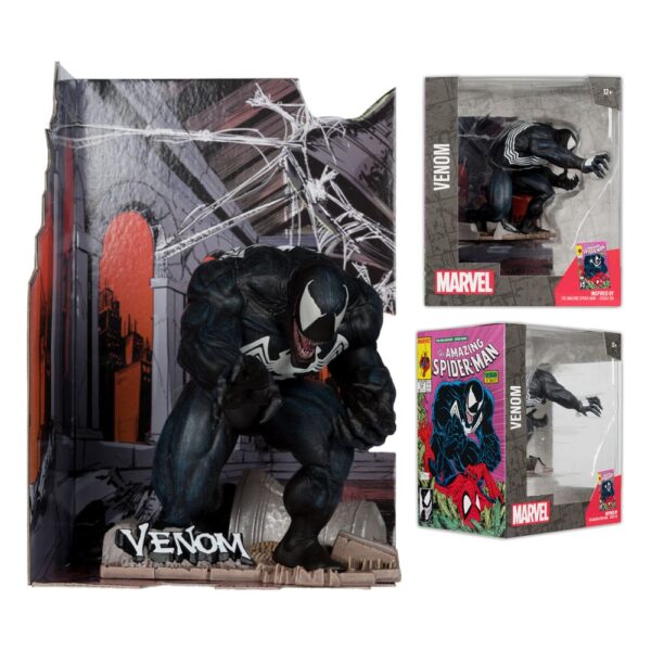 Marvel Collection PVC Szobor 1/10 Venom (The Amazing Spider-Man #316) 16 cm