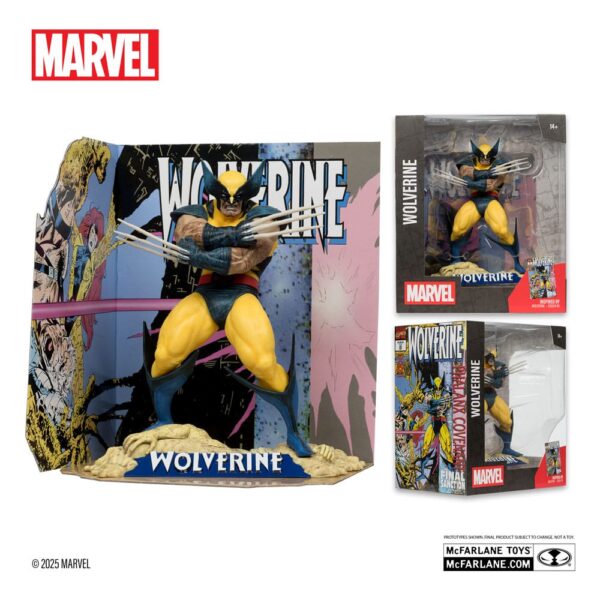 Marvel Collection PVC Szobor 1/10 Wolverine (Wolverine #85) 17 cm