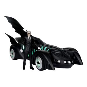 Batman Forever DC Multiverse Akció Figura Járművel Alfred Pennyworth & Batmobile (Gold Label) 79 cm