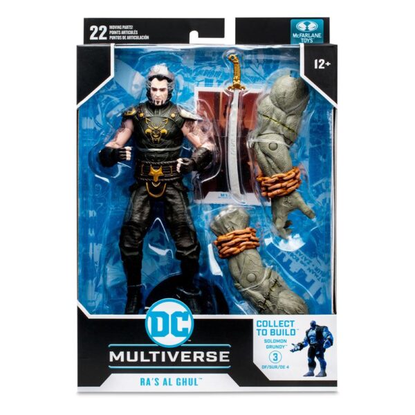DC Gaming Build A Akció Figura Ra's Al Ghul (Arkham City) 18 cm