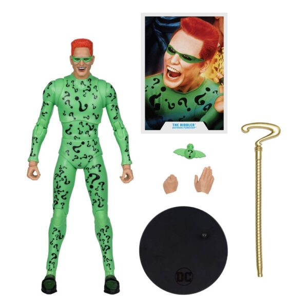 DC Build A Megafig Akció Figura Batman Forever The Riddler (Gold Label) 18 cm