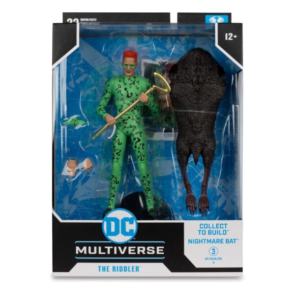 DC Build A Megafig Akció Figura Batman Forever The Riddler (Gold Label) 18 cm