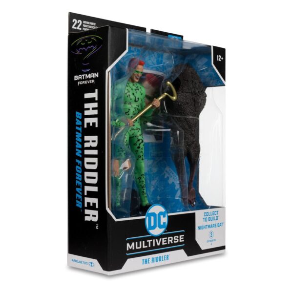 DC Build A Megafig Akció Figura Batman Forever The Riddler (Gold Label) 18 cm