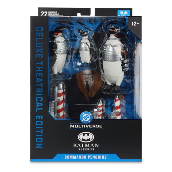 Batman Returns DC Theatrical Deluxe Edition Akció Figura Commando Penguins Pack 12 cm