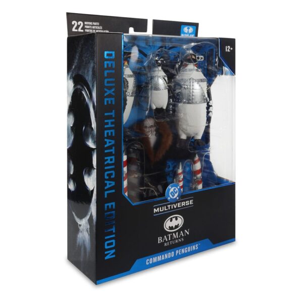 Batman Returns DC Theatrical Deluxe Edition Akció Figura Commando Penguins Pack 12 cm