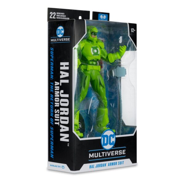 Return of Superman DC Multiverse Akció Figura Hal Jordan Armor Suit 19 cm
