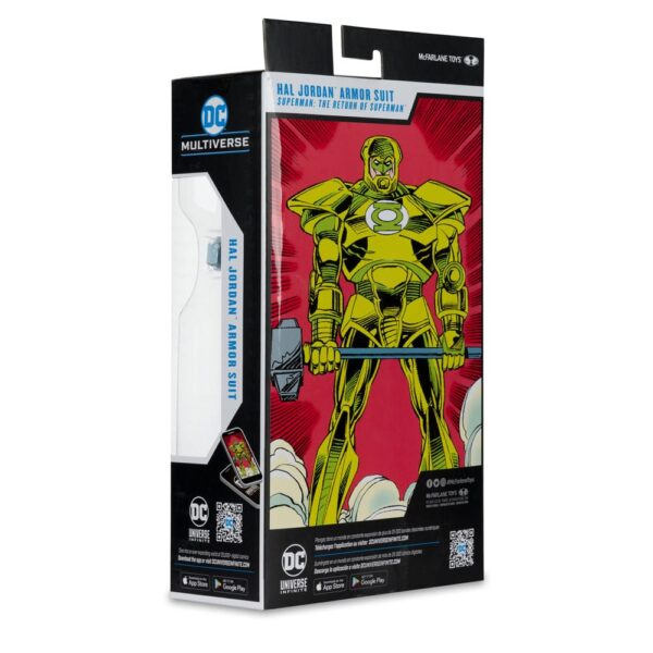 Return of Superman DC Multiverse Akció Figura Hal Jordan Armor Suit 19 cm