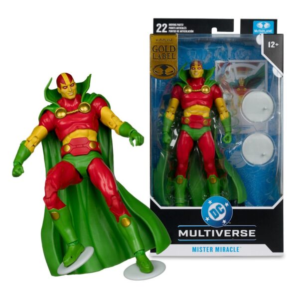 DC Multiverse Akció Figura Mister Miracle (New Gods) (Gold Label) 18 cm