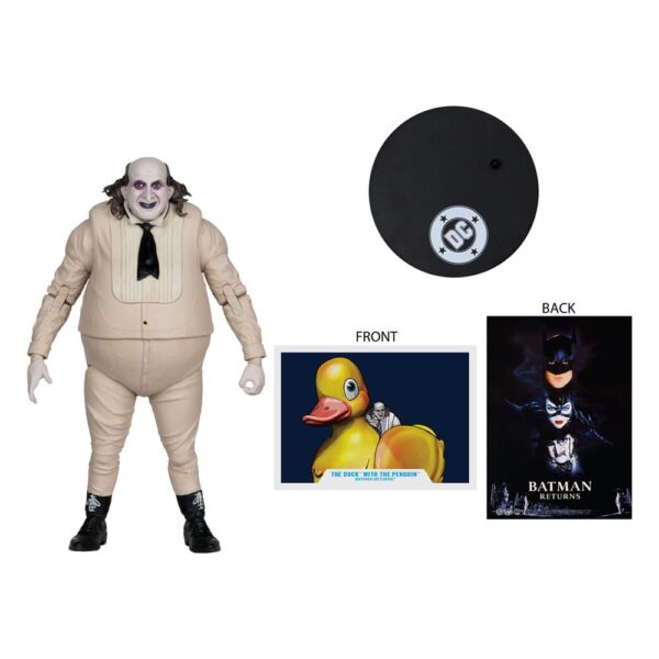 Batman Returns DC Multiverse with Akció Figura Jármű The Duck & Penguin 24 cm