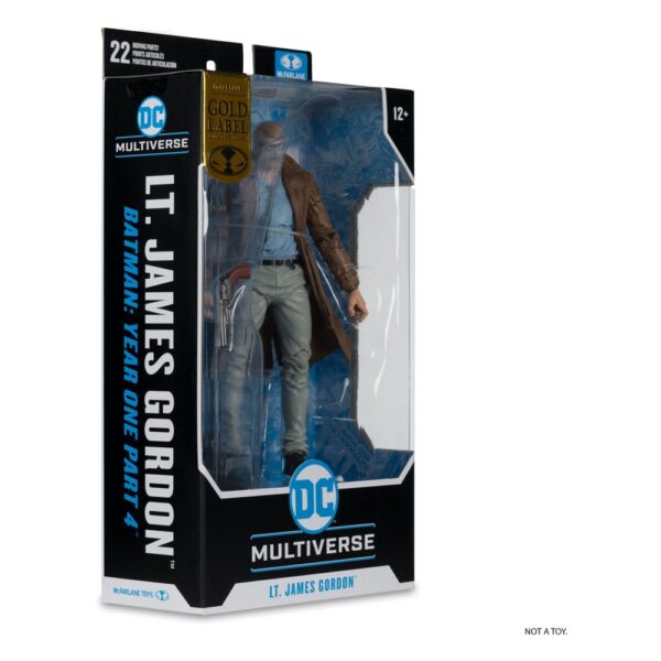 Batman Year One (Part 4) DC Multiverse Akció Figura Lt. James Gordon (Gold Label) 18 cm