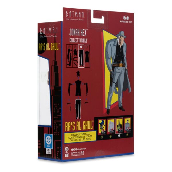 Batman: The Animated Series DC Direct Build-A Akció Figuras Wave 5 Ras Al Ghul 15 cm