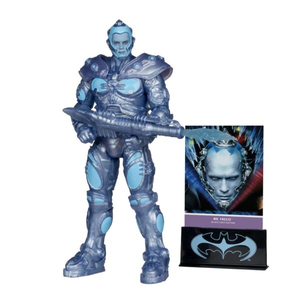 Batman & Robin DC Multiverse Akció Figura Mr. Freeze (Black Light Edition) (Gold Label) 18 cm