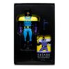 Batman: The Animated Series DC Direct Build-A Akció Figuras Wave 5 Lock-Up Black Light Edition (Gold Label) 15 cm