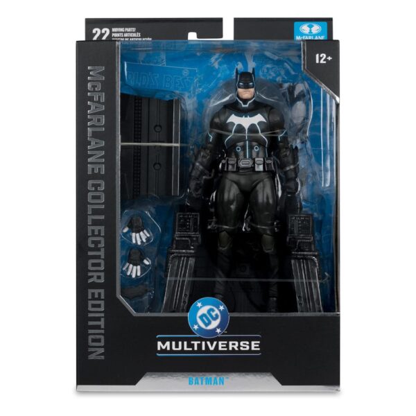 DC Multiverse McFarlane Collector Edition Akció Figura #47 Batman & Mobius Chair (Darkseid War) 18 cm