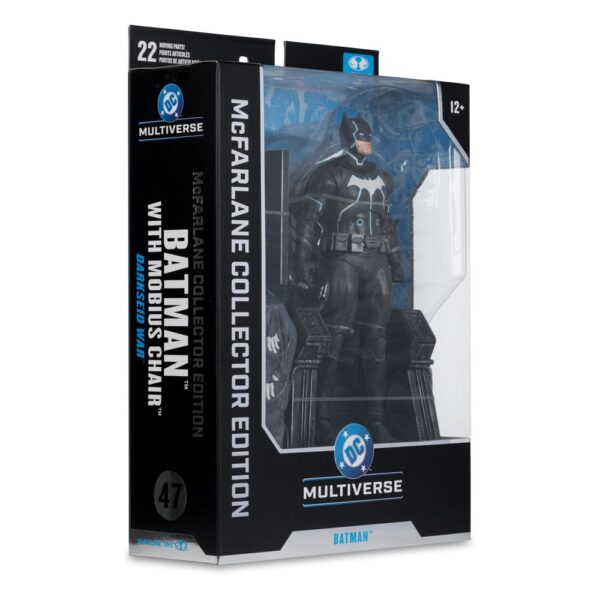 DC Multiverse McFarlane Collector Edition Akció Figura #47 Batman & Mobius Chair (Darkseid War) 18 cm