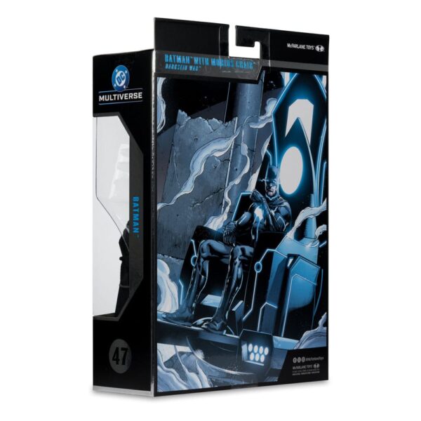 DC Multiverse McFarlane Collector Edition Akció Figura #47 Batman & Mobius Chair (Darkseid War) 18 cm