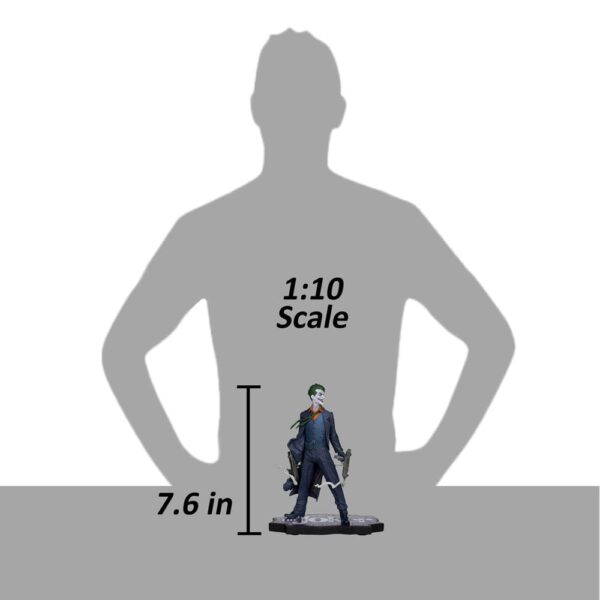 DC Direct Szobor 1/10 The Joker Purple Craze: The Joker by Gabriele Dell'Otto Limited Edition 19 cm