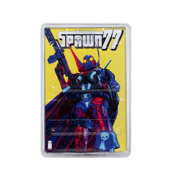 Spawn Page Punchers Akció Figura Spawn 1977 Red and Blue (Chase) Red Platinum Edition 18 cm