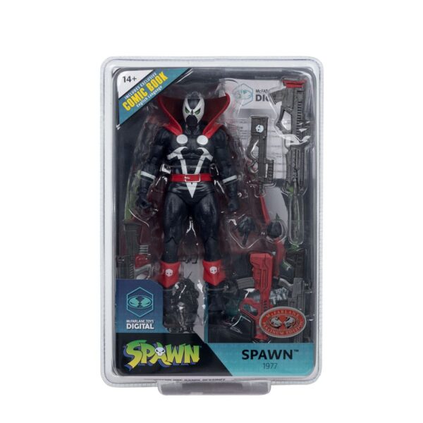 Spawn Page Punchers Akció Figura Spawn 1977 Red and Black (Chase) Red Platinum Edition 18 cm