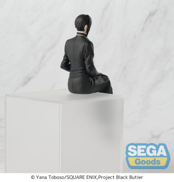 Black Butler: Boarding School Arc PM Perching PVC Szobor Sebastian Michaelis 16 cm