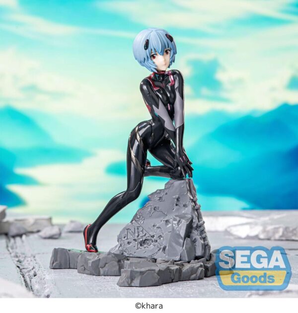 Evangelion: 3.0+1.0 Thrice Upon a Time Luminasta PVC Szobor Vignetteum Tentative Name : Rei Ayanami 30th Anniversary Ver. 19 cm