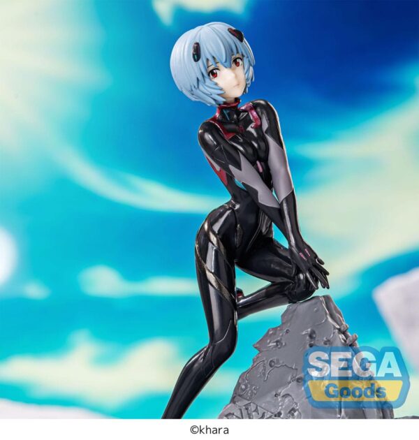 Evangelion: 3.0+1.0 Thrice Upon a Time Luminasta PVC Szobor Vignetteum Tentative Name : Rei Ayanami 30th Anniversary Ver. 19 cm