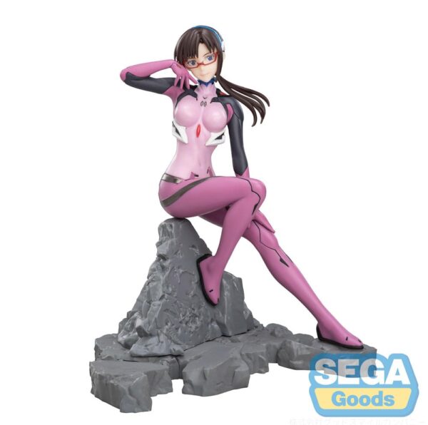 Evangelion: 3.0+1.0 Thrice Upon a Time Luminasta PVC Szobor Mari Makinami Illustrious Vignetteum 30th Anniversary Ver. 18 cm