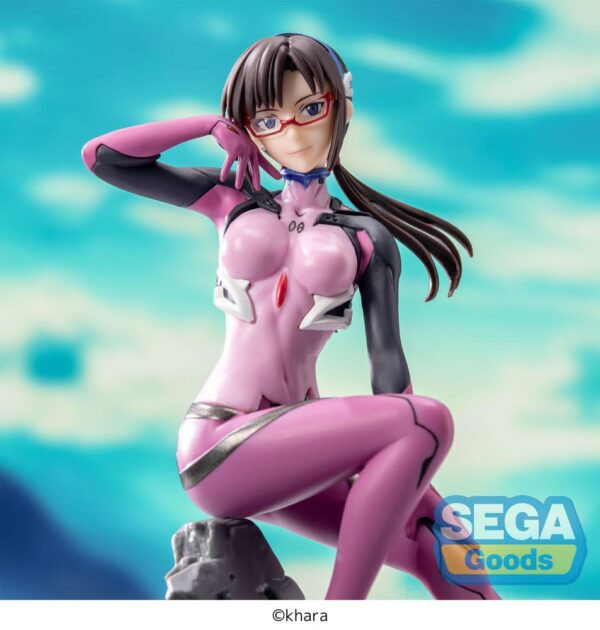 Evangelion: 3.0+1.0 Thrice Upon a Time Luminasta PVC Szobor Mari Makinami Illustrious Vignetteum 30th Anniversary Ver. 18 cm