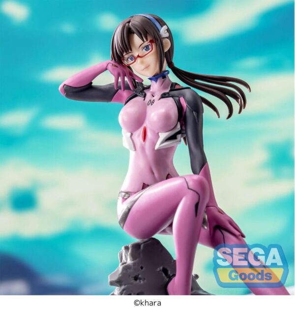 Evangelion: 3.0+1.0 Thrice Upon a Time Luminasta PVC Szobor Mari Makinami Illustrious Vignetteum 30th Anniversary Ver. 18 cm
