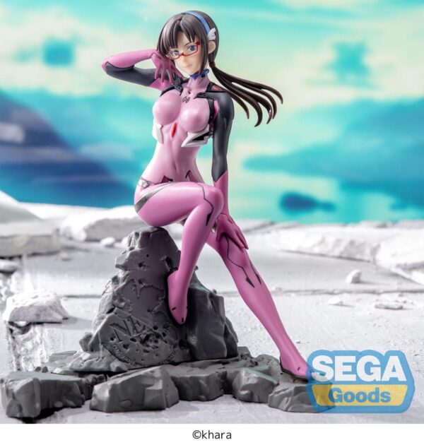Evangelion: 3.0+1.0 Thrice Upon a Time Luminasta PVC Szobor Mari Makinami Illustrious Vignetteum 30th Anniversary Ver. 18 cm