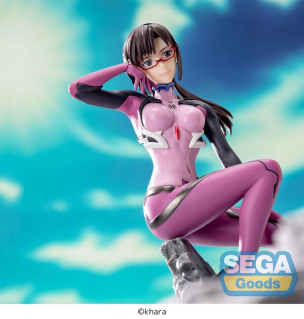 Evangelion: 3.0+1.0 Thrice Upon a Time Luminasta PVC Szobor Mari Makinami Illustrious Vignetteum 30th Anniversary Ver. 18 cm