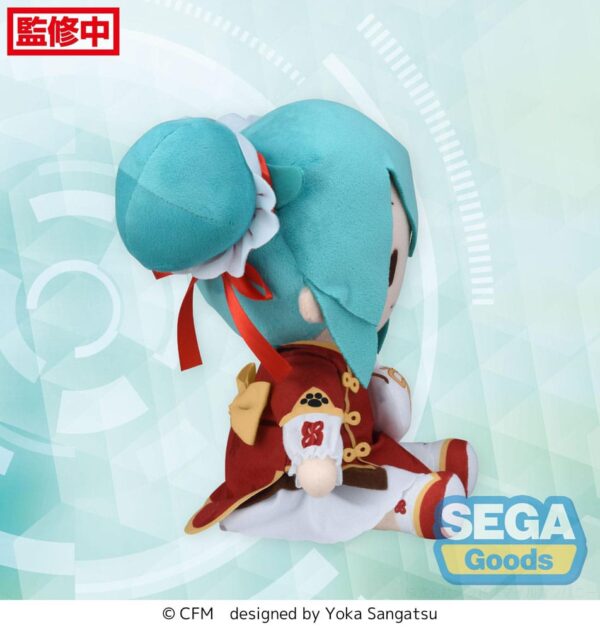 Character Vocal Series 01: Hatsune Miku Fuwa Petit Plüss Figura Hatsune Miku Going Out Series Chinatown Ver. M 22 cm