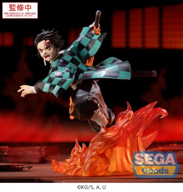 Demon Slayer: Kimetsu no Yaiba Xross Link Anime PVC Szobor Tanjiro Kamado 15 cm