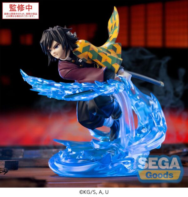Demon Slayer: Kimetsu no Yaiba Xross Link Anime PVC Szobor Giyu Tomioka 15 cm
