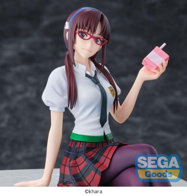 Evangelion: New Theatrical Edition PM Perching PVC Szobor Mari Makinami Illustrious 14 cm