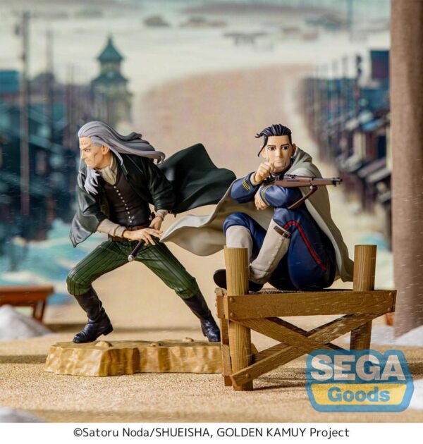 Golden Kamuy Xross Link Anime PVC Szobor Hyakunosuke Ogata 13 cm