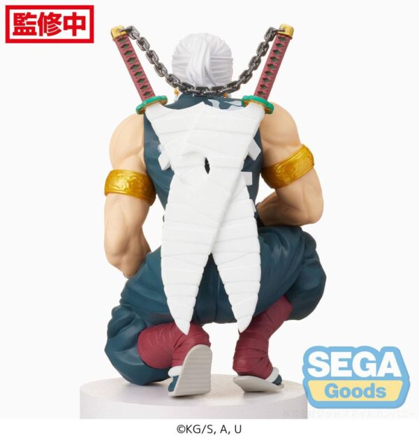 Demon Slayer: Kimetsu no Yaiba PM Perching PVC Szobor Tengen Uzui (Hashira Meeting) 13 cm