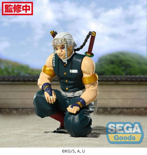 Demon Slayer: Kimetsu no Yaiba PM Perching PVC Szobor Tengen Uzui (Hashira Meeting) 13 cm