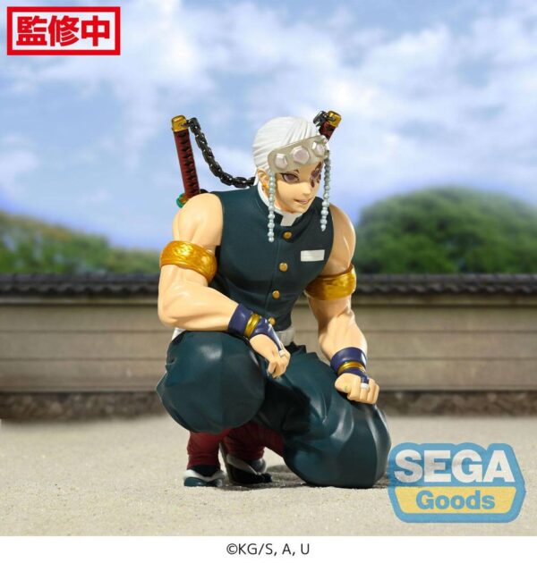 Demon Slayer: Kimetsu no Yaiba PM Perching PVC Szobor Tengen Uzui (Hashira Meeting) 13 cm