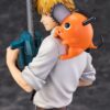 Chainsaw Man S-Fire PVC Szobor 1/7 Denji & Pochita 24 cm