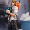 Chainsaw Man S-Fire PVC Szobor 1/7 Denji & Pochita 24 cm