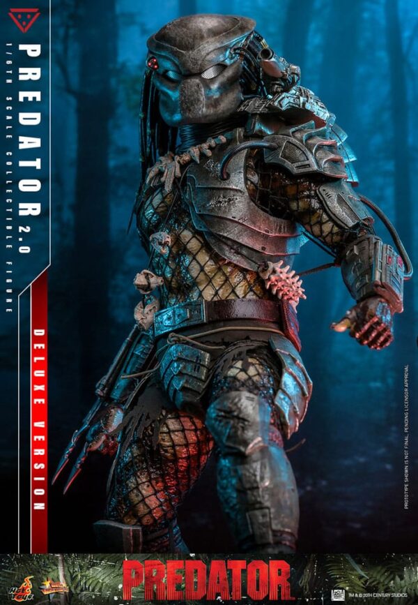 Predator Movie Masterpiece Akció Figura 1/6 Predator (2.0) Deluxe Version 34 cm