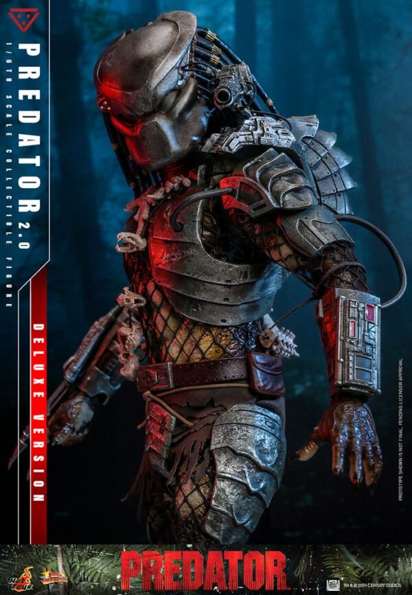Predator Movie Masterpiece Akció Figura 1/6 Predator (2.0) Deluxe Version 34 cm