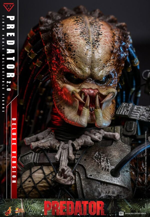 Predator Movie Masterpiece Akció Figura 1/6 Predator (2.0) Deluxe Version 34 cm