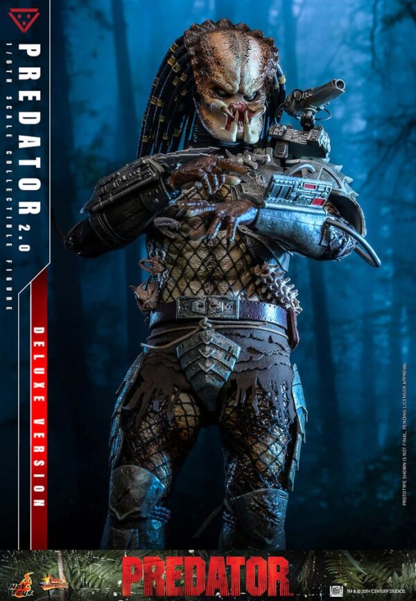 Predator Movie Masterpiece Akció Figura 1/6 Predator (2.0) Deluxe Version 34 cm