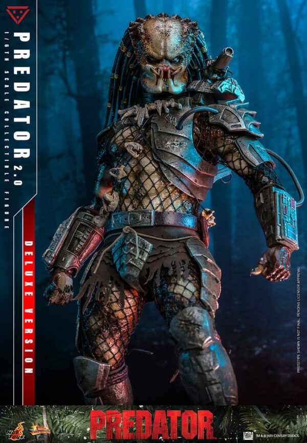Predator Movie Masterpiece Akció Figura 1/6 Predator (2.0) Deluxe Version 34 cm