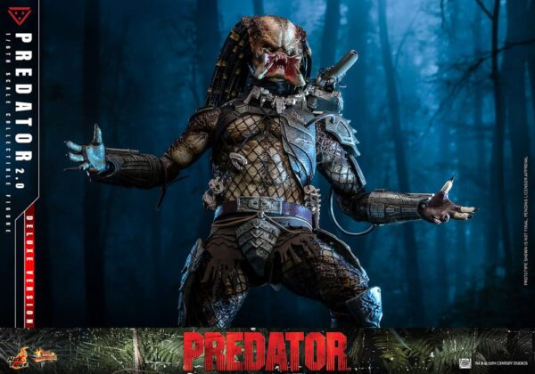 Predator Movie Masterpiece Akció Figura 1/6 Predator (2.0) Deluxe Version 34 cm